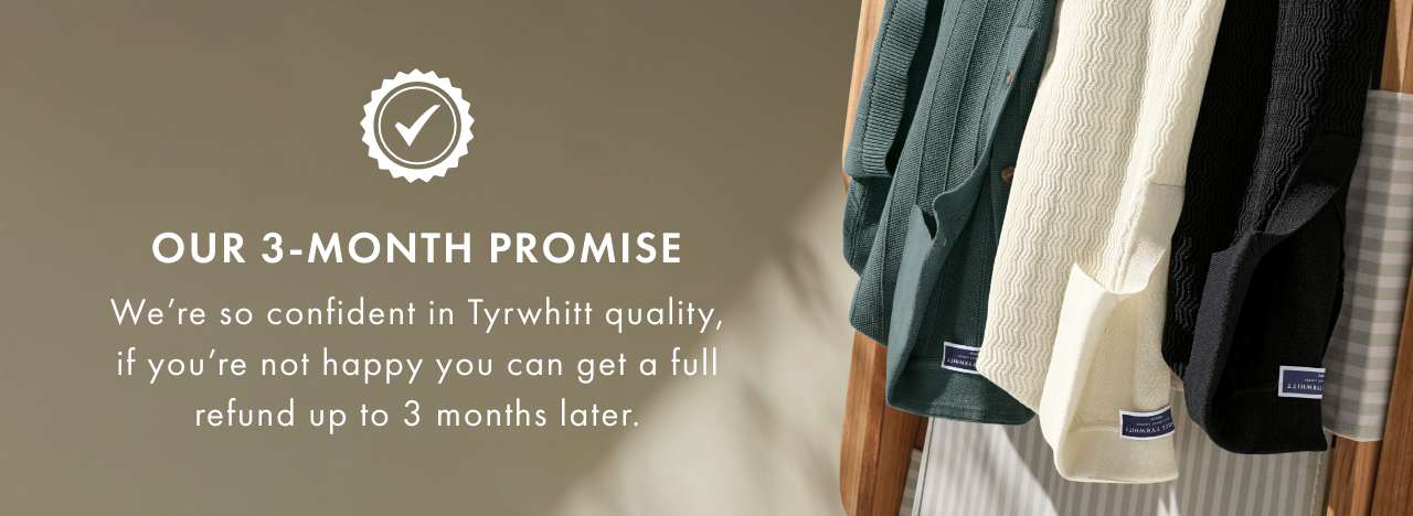We have a generous 3 month guarantee policy