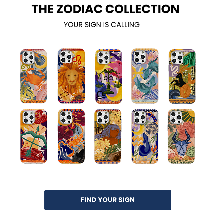 Not a Leo? No problem. From Aries to Pisces, discover cases inspired by every sign, because everyone deserves something that feels written in the stars.