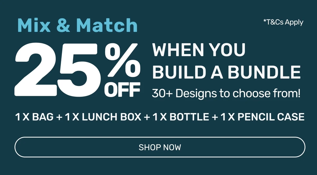 Mix & Match 25% off when you build a bundle