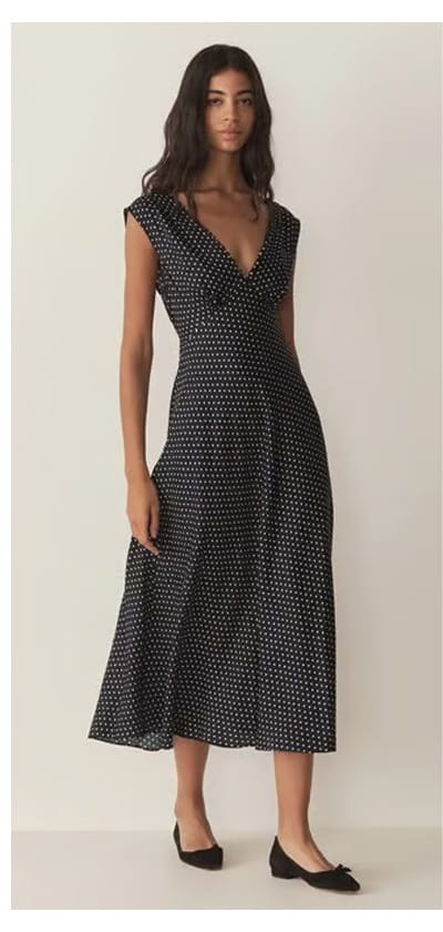Tahlia Dress In Hepburn Dot