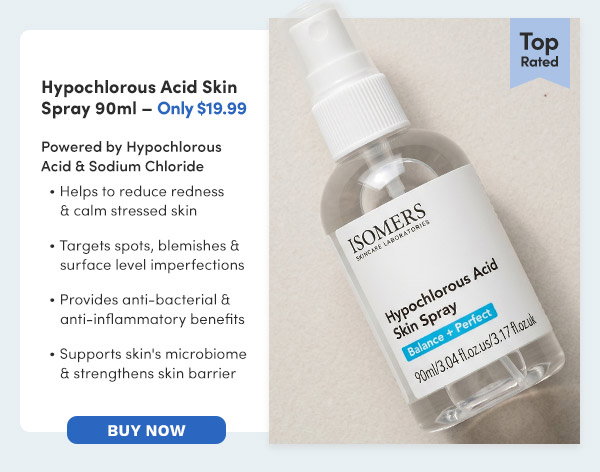Hypochlorous Acid Skin Spray 90ml – Top-Rated $19.99