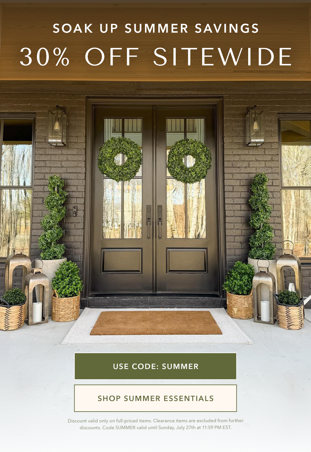 Soak Up Summer Savings 30% OFF Sitewide