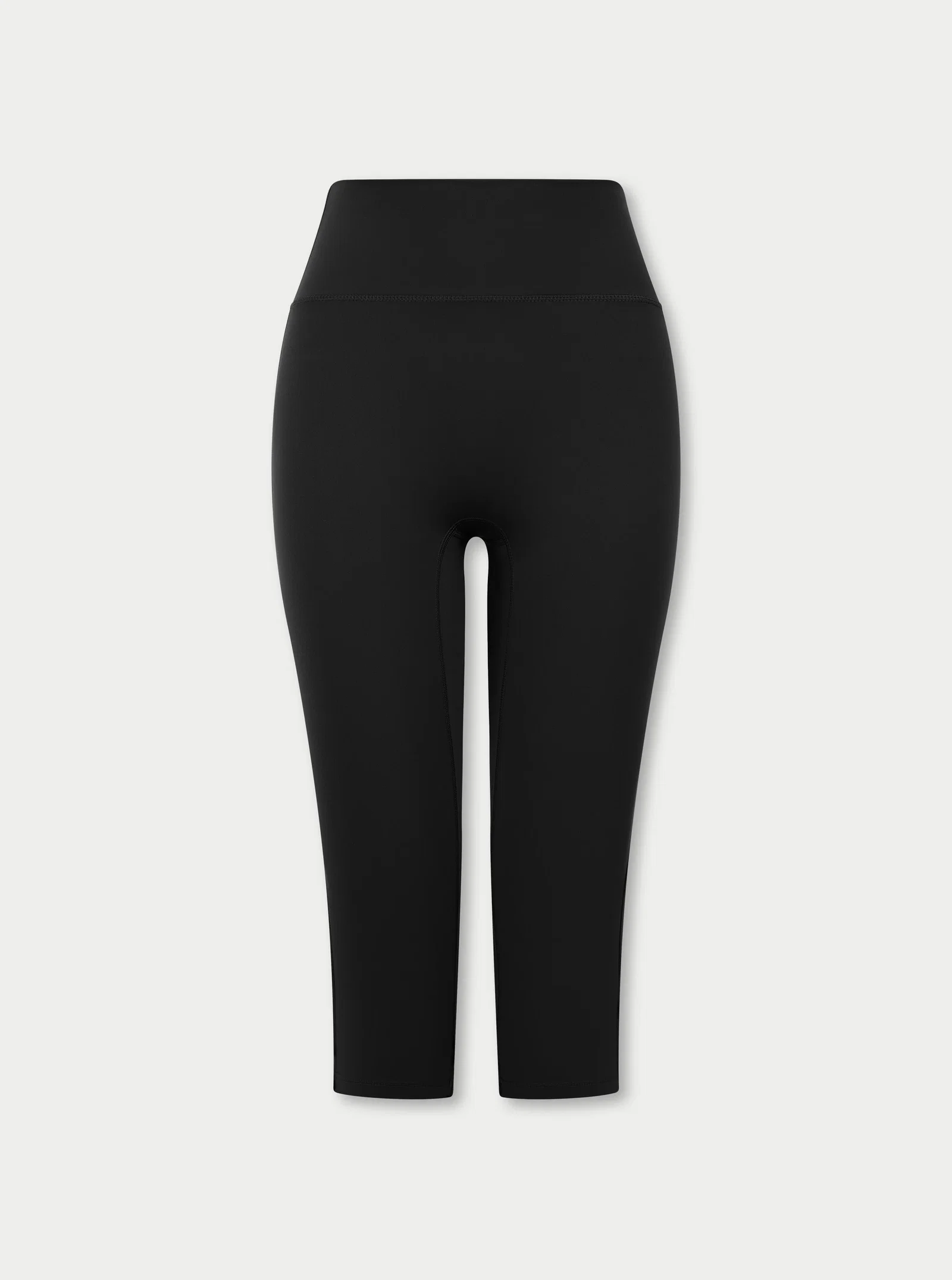 Image of SCULPTING STRETCH CAPRI LEGGINGS - BLACK