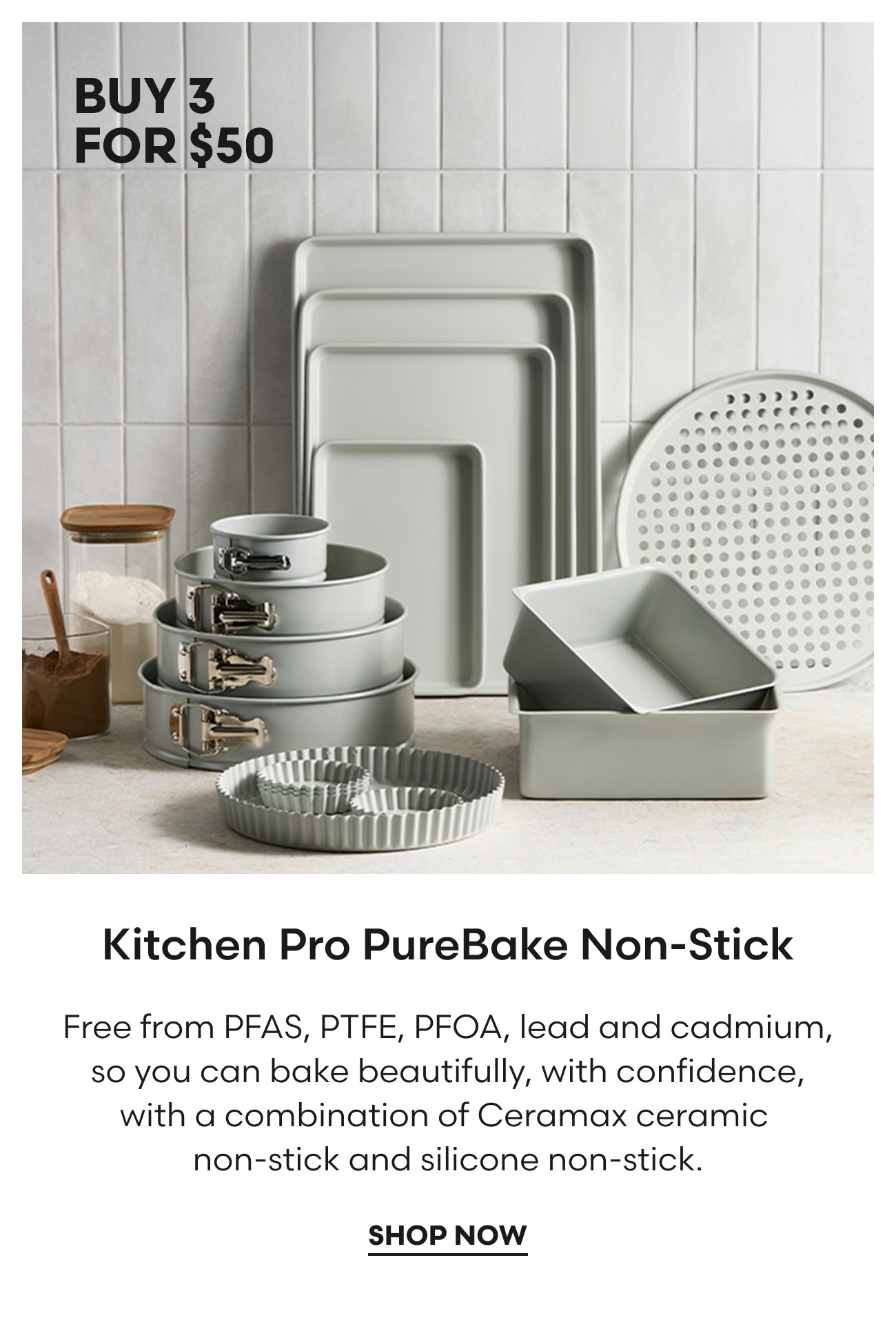 Kitchen Pro PureBake Non-Stick