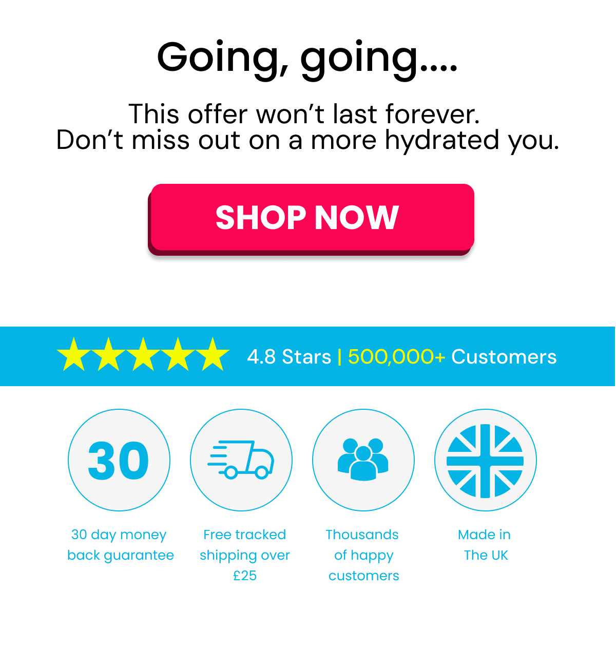 50% off 
