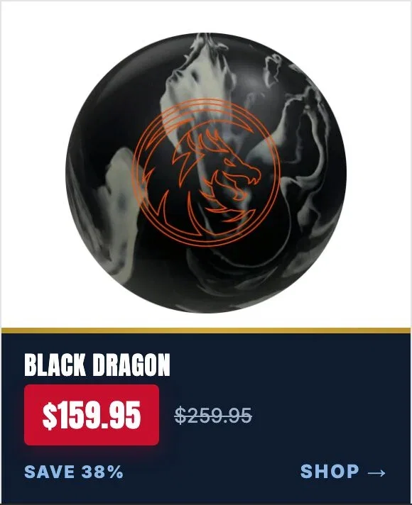 SWAG Black Dragon Hybrid bowling ball