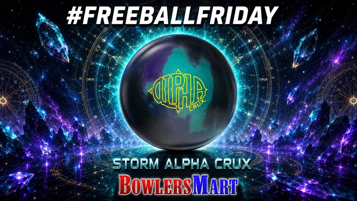 Free Ball Friday: this week the Storm Alpha Crux. Enter free, winner announced live on Facebook Saturday 5PM ET.