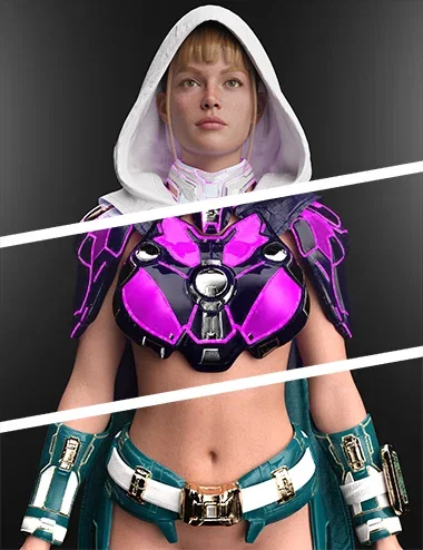 AH Princess Series Vanguard Armor Texture Add-on