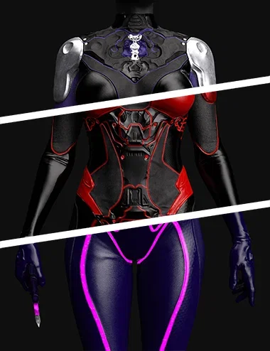AH Princess Series Vanguard Bodysuit Texture Add-on