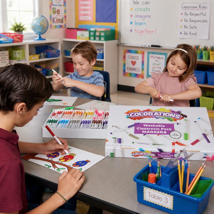 Colorations® Classic Markers Classroom Value Pack - Set of 256
