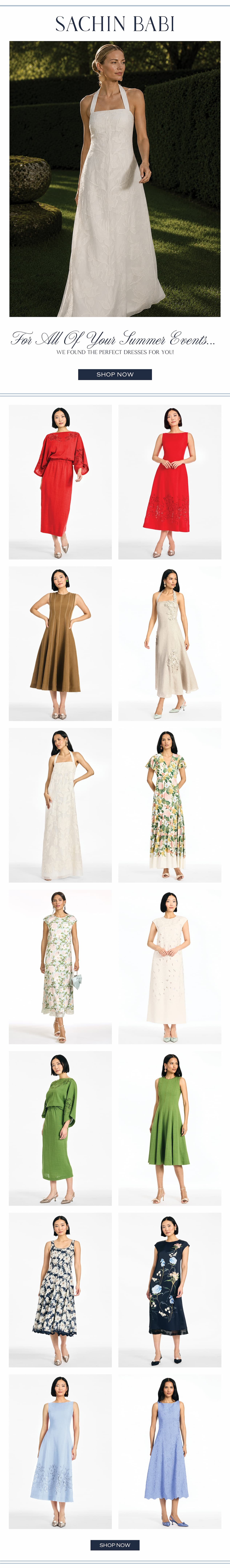 For all of your summer events, we found the perfect dress for you! summer linen and cotton dresses, light airy breathable and elegant.