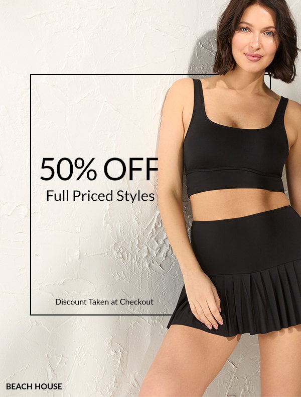 TODAY ONLY: 50% Off Bottoms with a Full-Priced Top