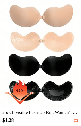 2pcs Invisible Push-Up Bra Women s...