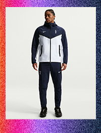 Spurs Nike Mens Navy And White THFC Tech Woven Jacket 2026/27 | Spurs