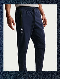 Spurs Nike Mens Navy And White Tech Woven Pant 2026/27 | Spurs