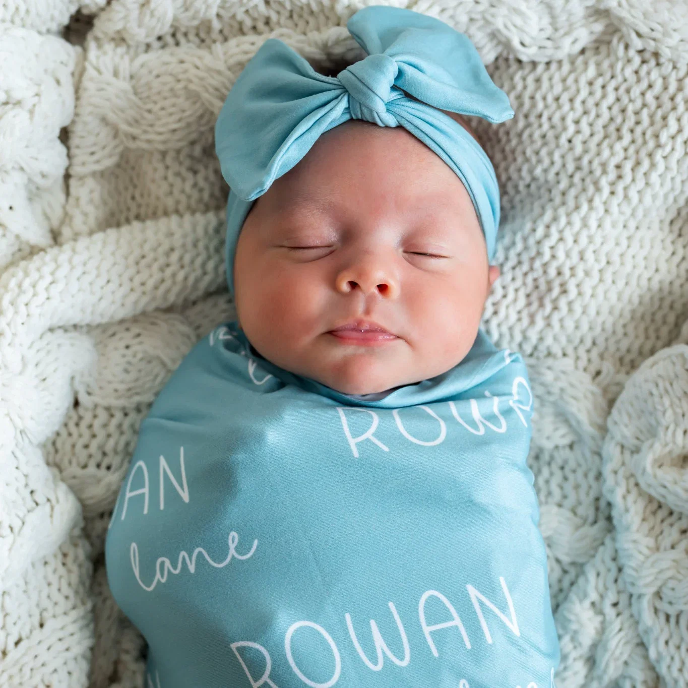 Image of Personalized Baby Swaddle - Create Your Own Set