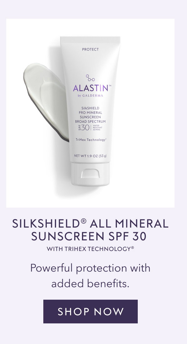 SilkSHIELD® All Mineral Sunscreen SPF 30 with TriHex Technology®