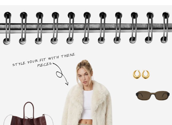 Beige Faux Fur Jacket