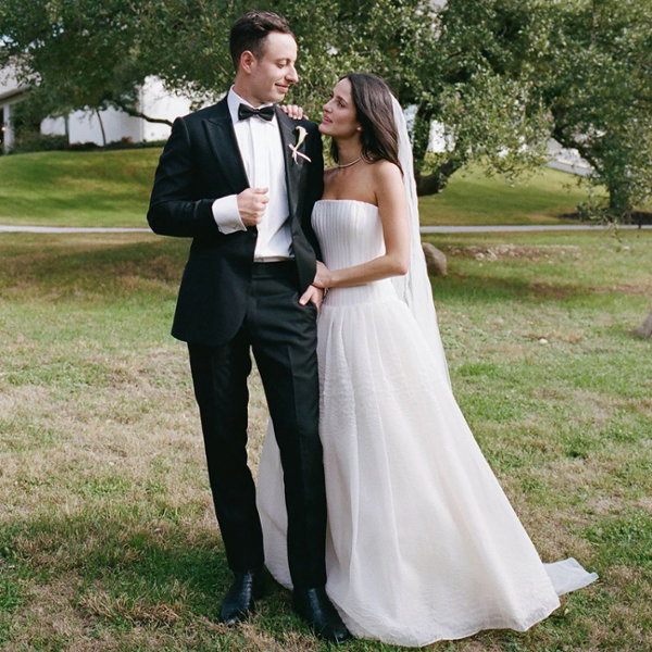 An Upscale Barbecue Dinner and a Danielle Frankel Dress Set the Tone for This Fashion Editor's Texas Wedding