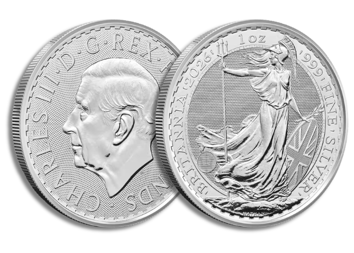 ON SALE: 2026 1 oz British Silver Britannia Coin (BU)