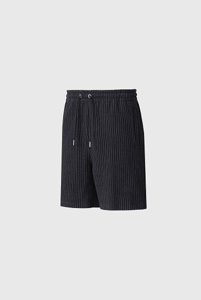 ZANDER-K Striped Drawcord Shorts