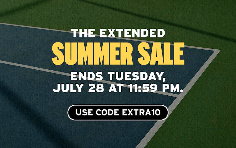 THE EXTENDED SUMMER SALE