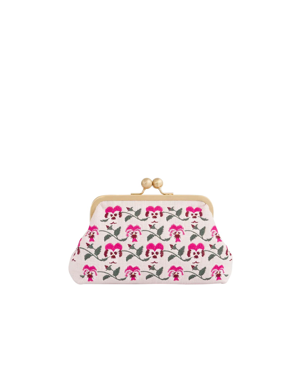 Image of Pansy Victoriana Pink Clutch