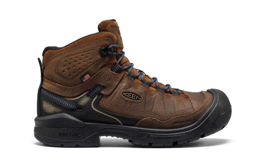Men's Targhee IV LTF Waterproof Work Boot (Carbon Toe)