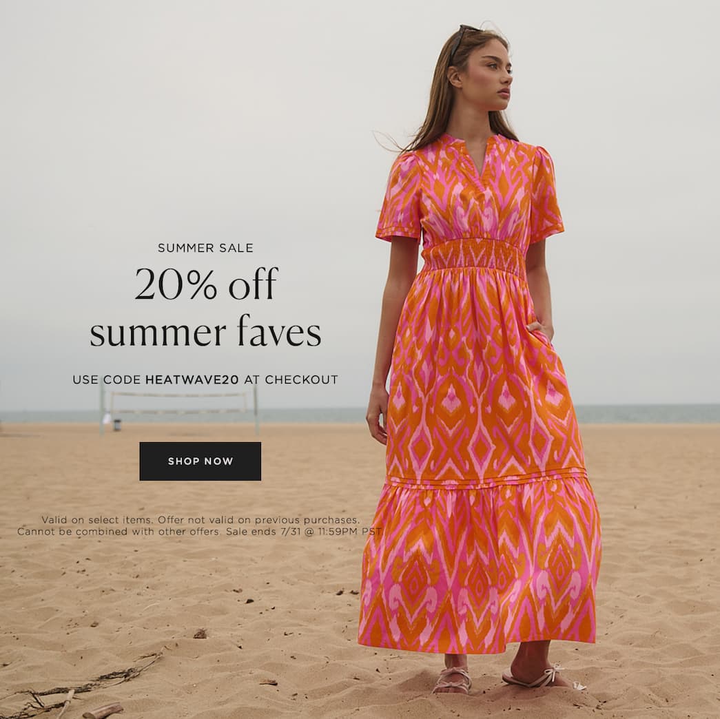 20% off summer faves