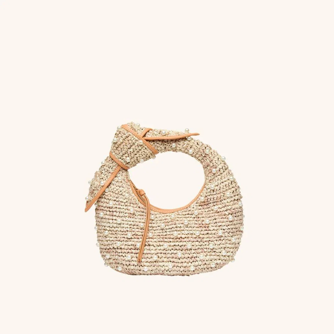 Image of The Josie Knot Bag - Pearl