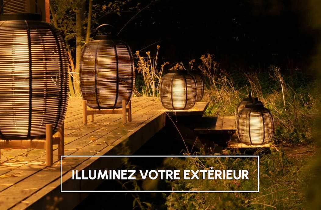 Les luminaires outdoor