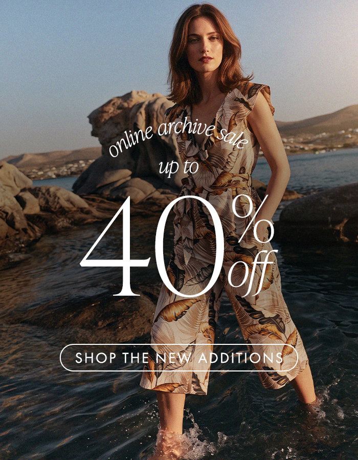 ONLINE ONLY ARCHIVE SALE: SHOP THE ADDITIONS