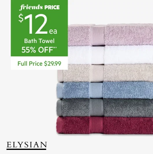 Elysian Aura Egyptian Cotton Bath Towel