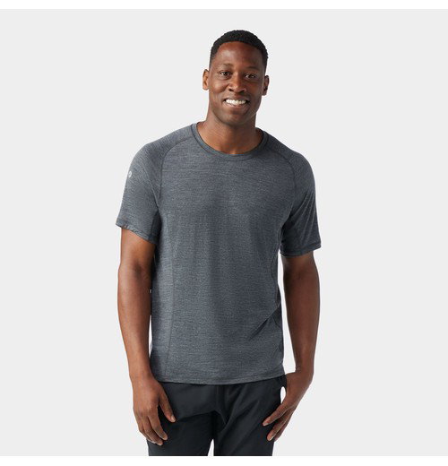 Men's Active Ultralite Short Sleeve-Charcoal Heather / M