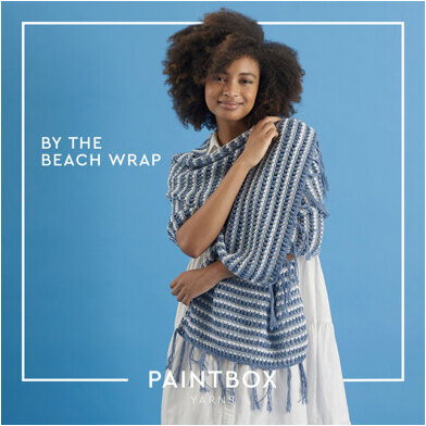 FREE By The Beach Crochet Wrap in Cotton Mix DK