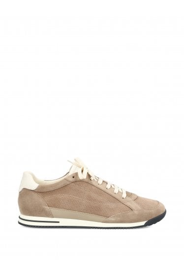 Suede Sneakers Beige