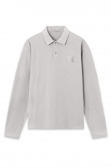 S0F11 Patch Logo Ls Polo Grey