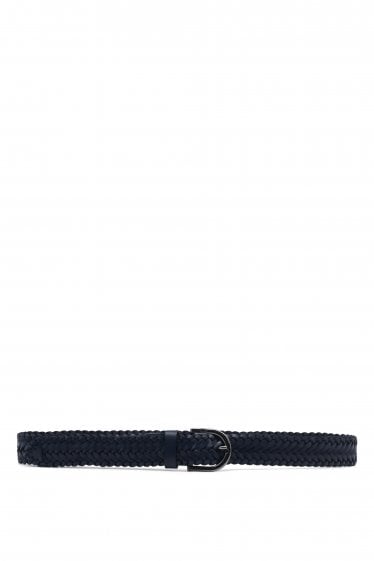 Roul Woven SZ35 Belt Navy