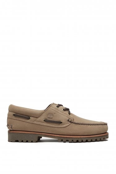 Authentic 3-Eye Lug Boat Shoe Beige