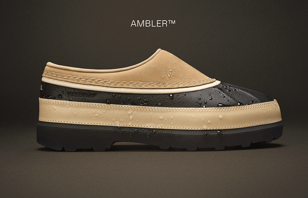 Ambler™ Waterproof Clog in Caribou Buff & Black