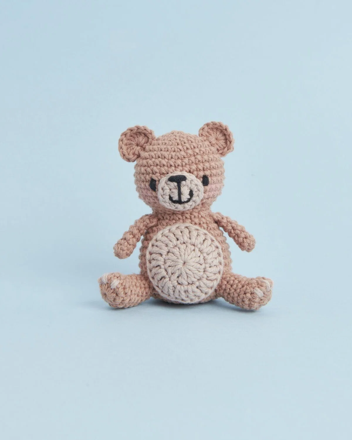 Häkelset Mini Easy - brauner Teddybär