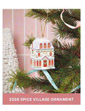 2026 SPICE VILLAGE ORNAMENT