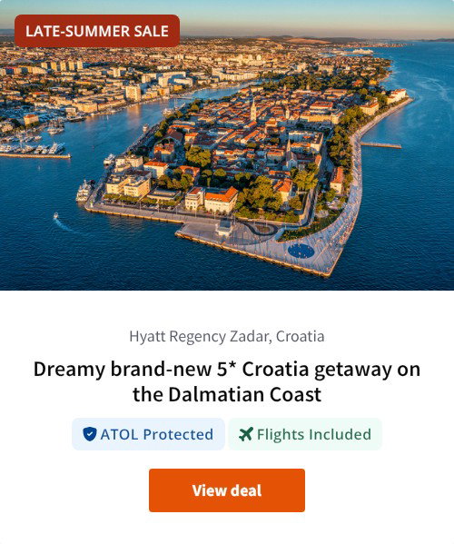 Dreamy brand-new 5* Croatia getaway on the Dalmatian Coast