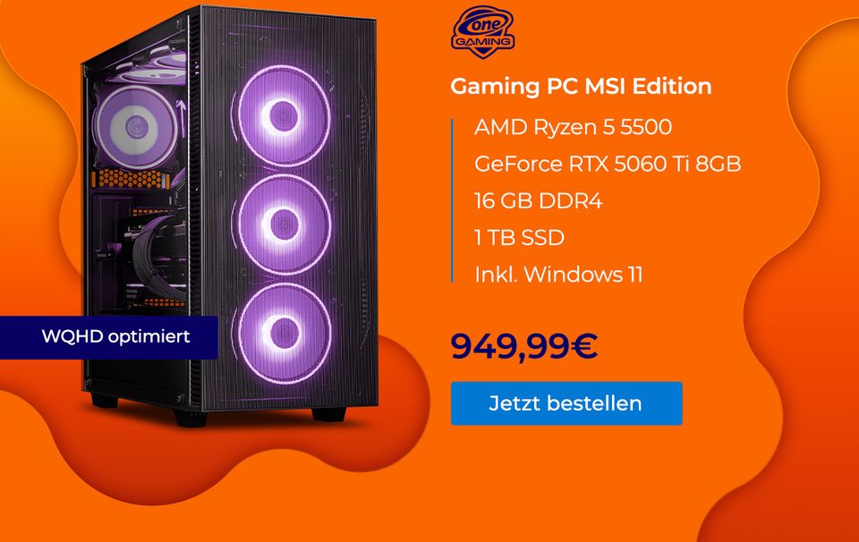 Gaming PC MSI Edition