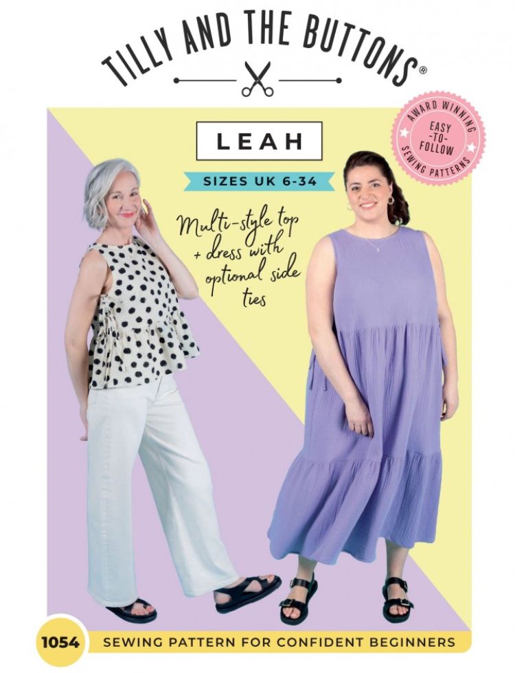 Tilly and the Buttons Sewing Pattern Leah Top & Dress