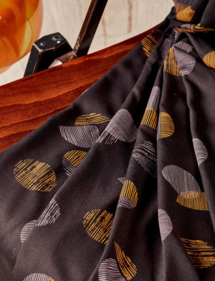 Atelier Brunette Jane Ecovero Viscose Challis Fabric Divine Parma