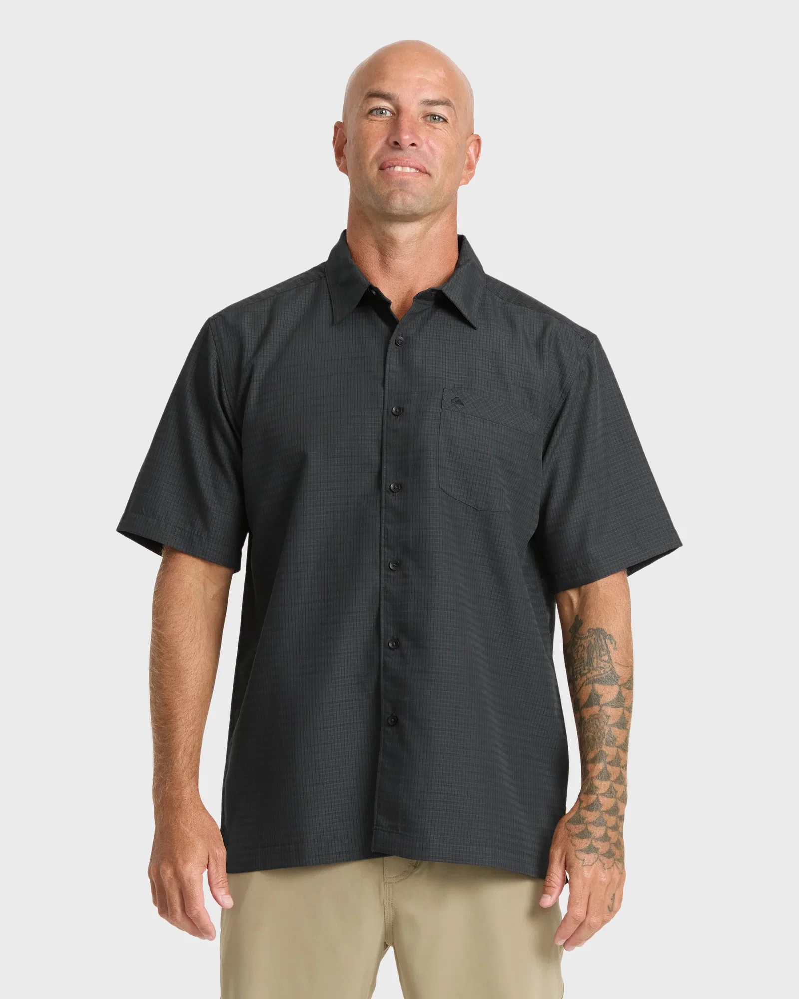 Image of Waterman Centinela Premium Anti-Wrinkle Shirt - Black