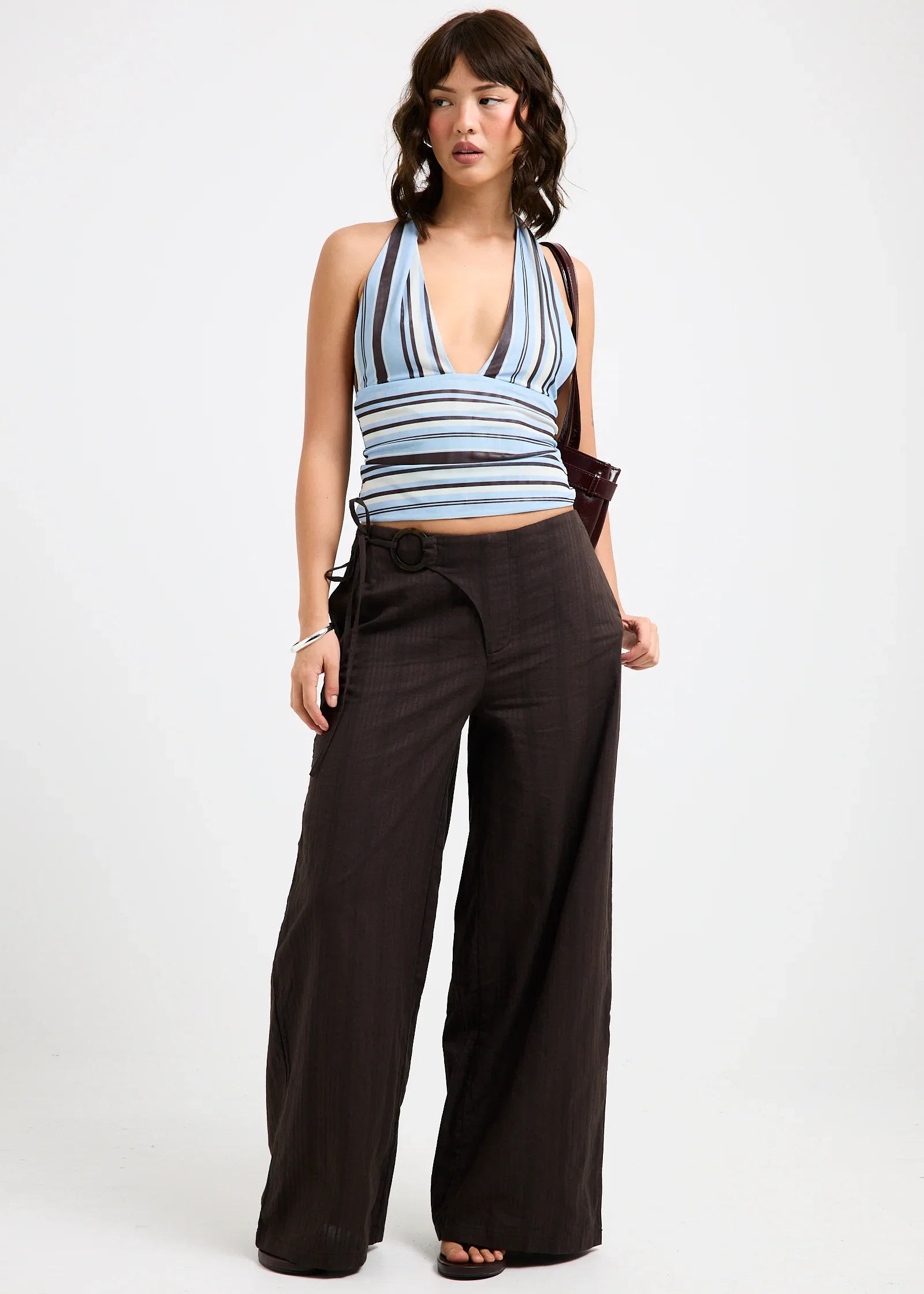 Image of Sydney Wide Pleat Pants