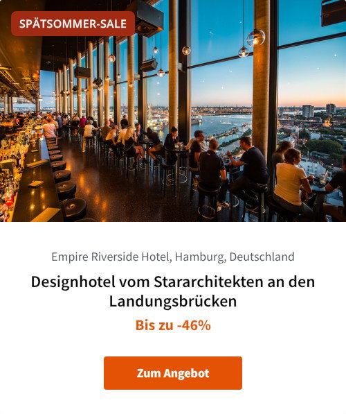 Designhotel vom Stararchitekten an den Landungsbrücken