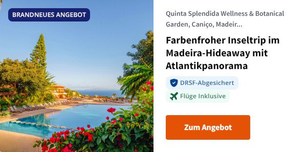 Farbenfroher Inseltrip im Madeira-Hideaway mit Atlantikpanorama
